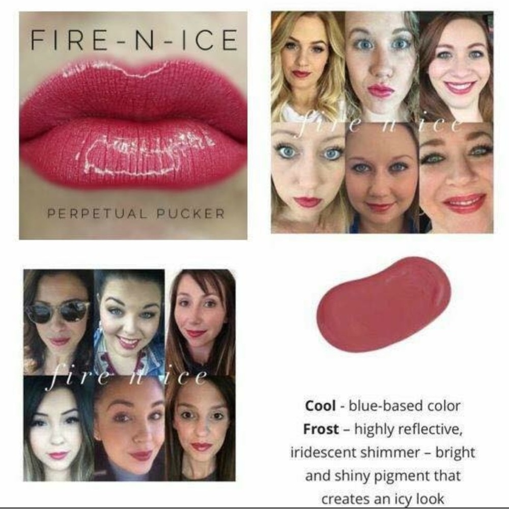 SENEGENCE LIPSENSE FIRE ‘N ICE 18-HOUR LIP COLOR NEW UNOPENED